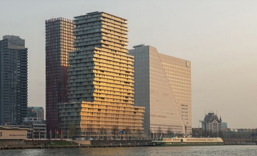 The Terraced Tower is opgeleverd