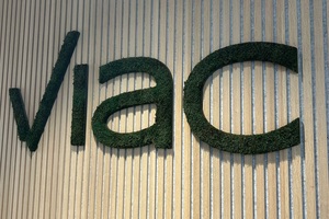 Het vertrouwde VIAC logo in een duurzaam jasje