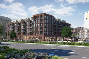 Feestelijke "start bouw" project Katwolderplein te Zwolle