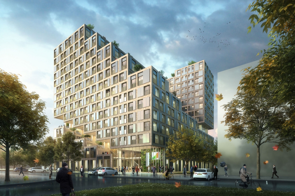 Bouwupdate van The Cube in Utrecht